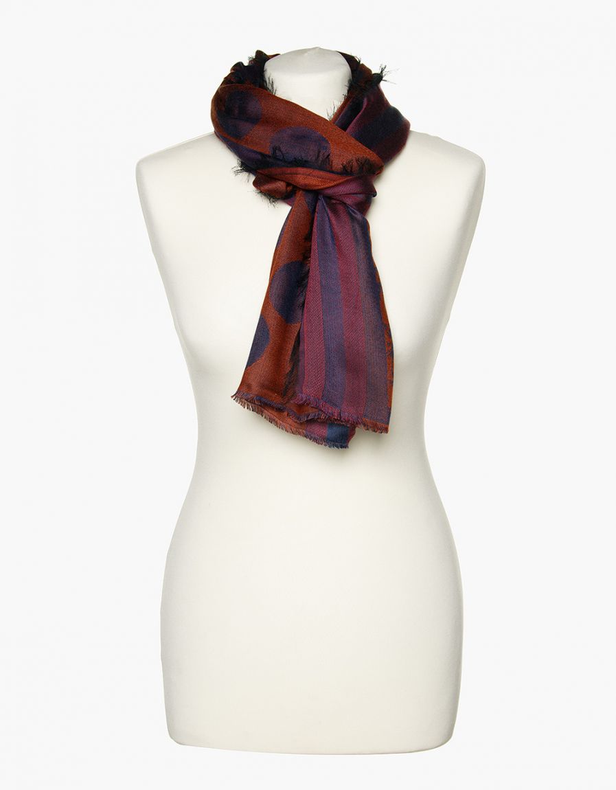 Foulard chic orange